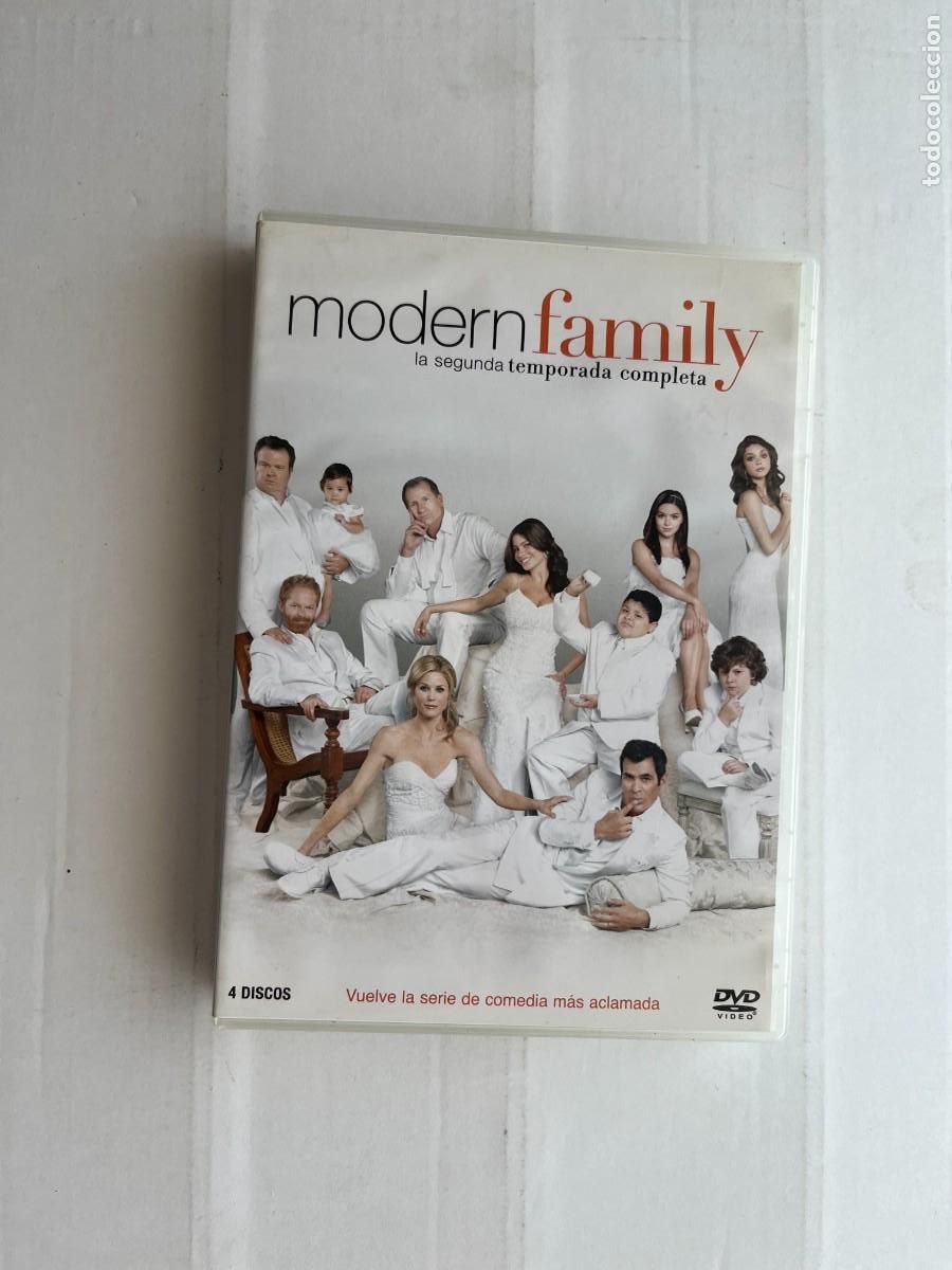 Series de TV: MODERN FAMILY SEGUNDA TEMPORADA COMPLETA - SERIE DVD KREATEN - 4 DVDS