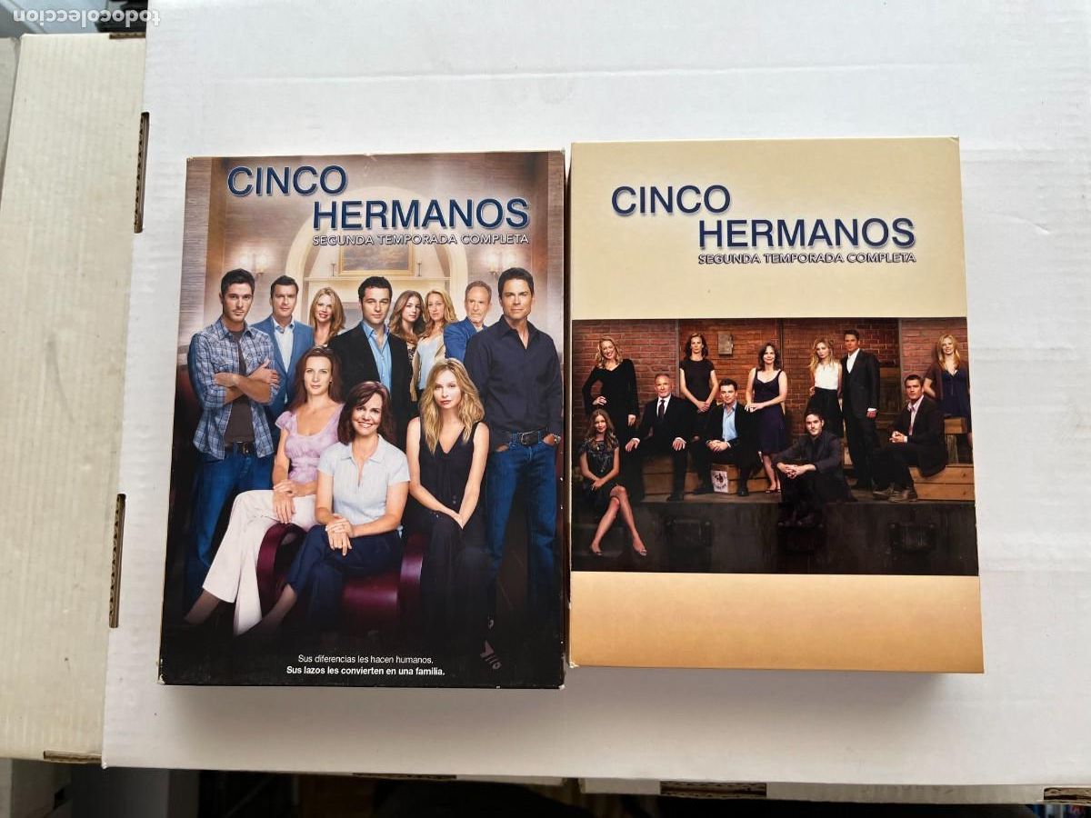 Series de TV: CINCO HERMANOS SEGUNDA TEMPORADA COMPLETA - SERIE DVD KREATEN - 7 DVDS