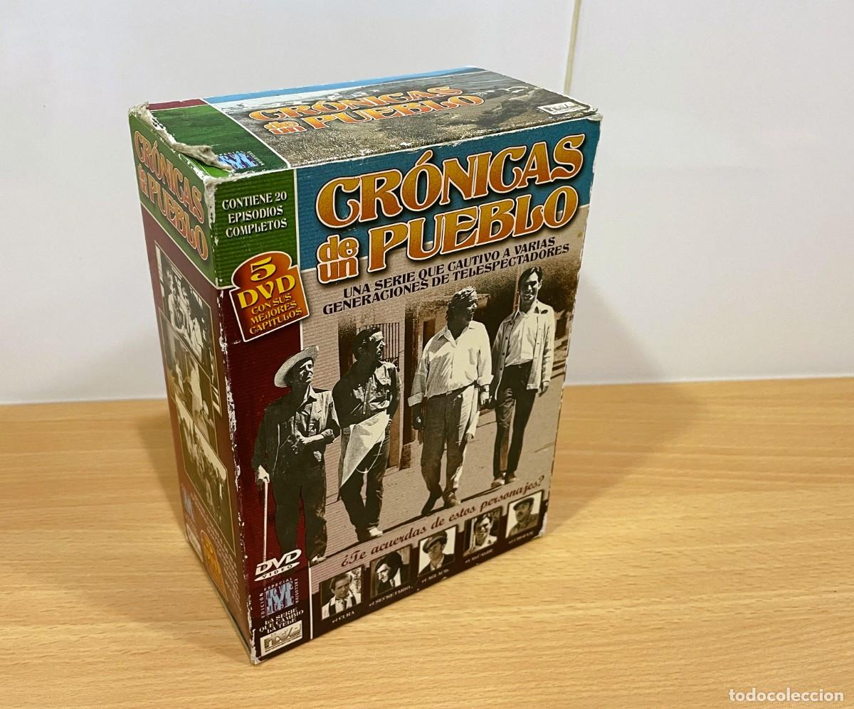 Series de TV: DVD SERIE TVE M&Iacute;TICA DE ANTONIO MERCERO - CR&Oacute;NICAS DE UN PUEBLO. 3/5 DISCOS PRECINTADOS