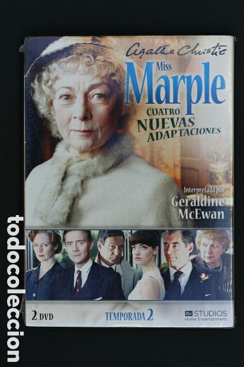 Series de TV: DVD precintado. MISS MARPLE de Agatha Christie. Temporada 2 completa. Nuevo a estrenar.