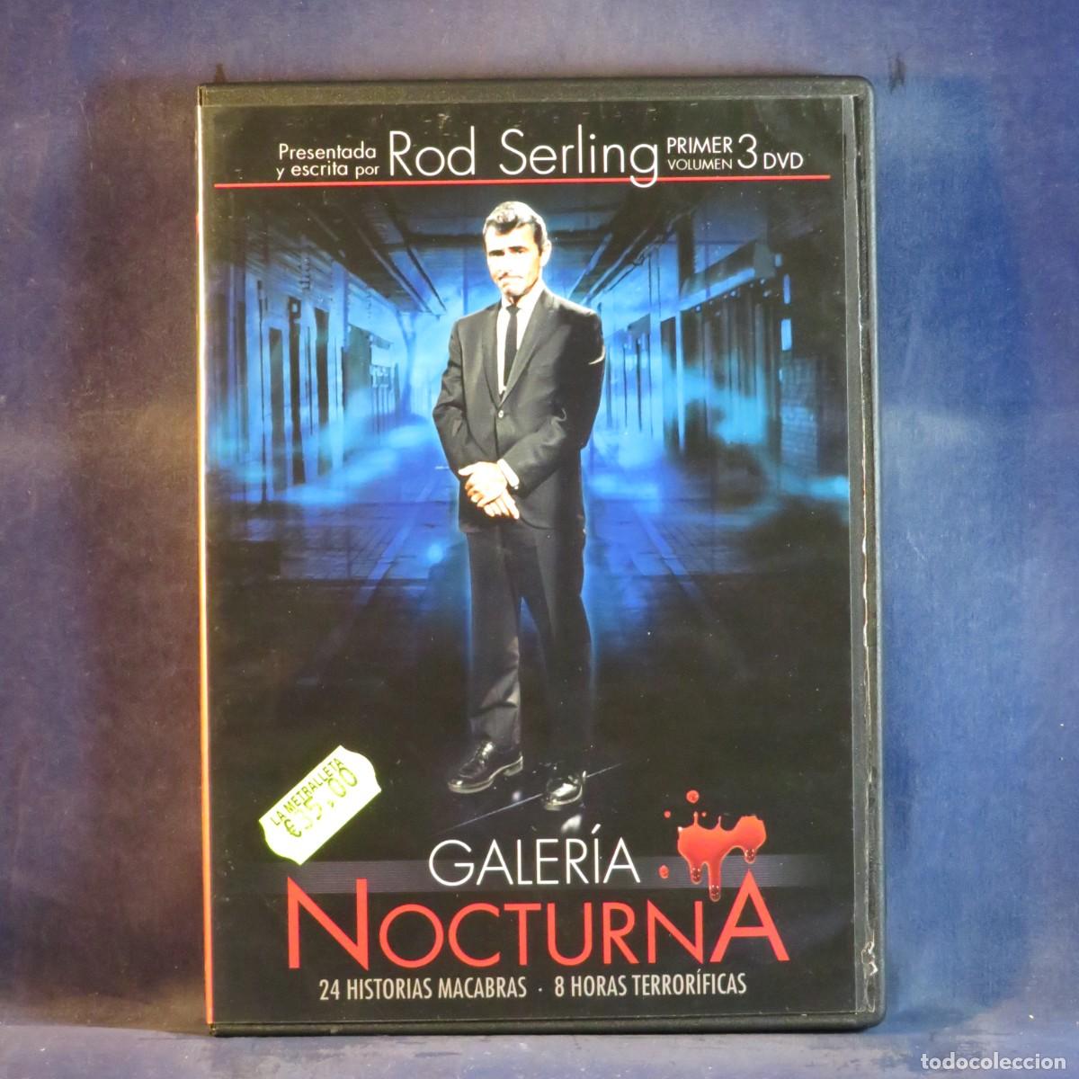 Series de TV: GALER&Iacute;A NOCTURA CON ROD SERLING - VOLUMEN 1 - 3 DVD