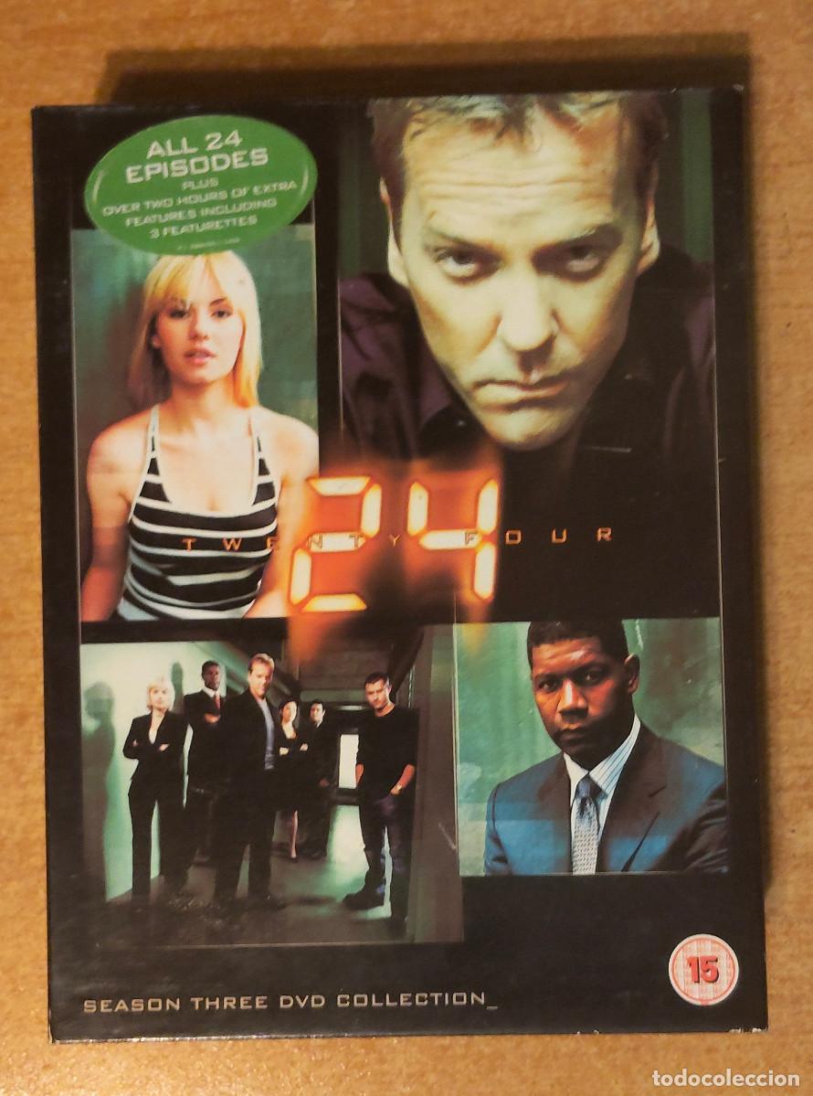 Series de TV: DVD 24 TERCERA TEMPORADA COMPLETA ( 7 DVD)