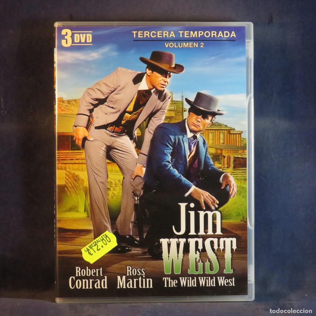 Series de TV: JIM WEST: THE WILD WILD WEST (TEMPORADA 3 - VOLUMEN 2) - 3 DVD