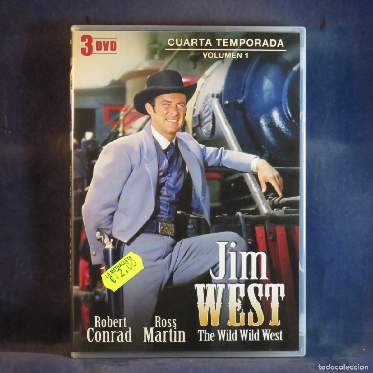 Series de TV: JIM WEST: THE WILD WILD WEST (TEMPORADA 4 - VOLUMEN 1) - 3 DVD