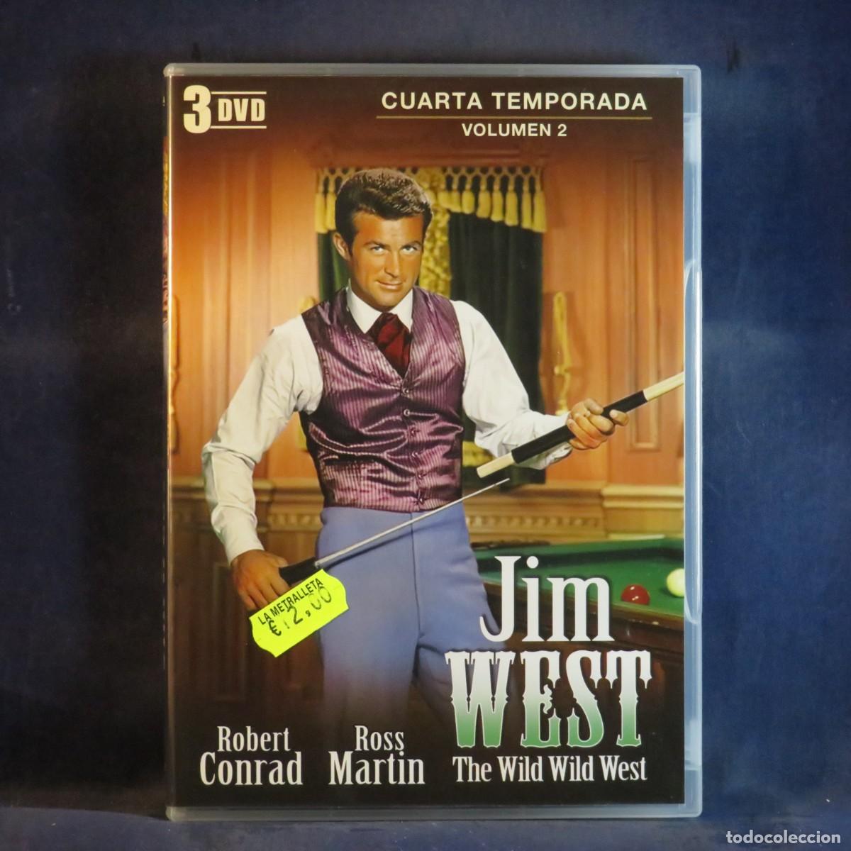 Series de TV: JIM WEST: THE WILD WILD WEST (TEMPORADA 4 - VOLUMEN 2) - 3 DVD