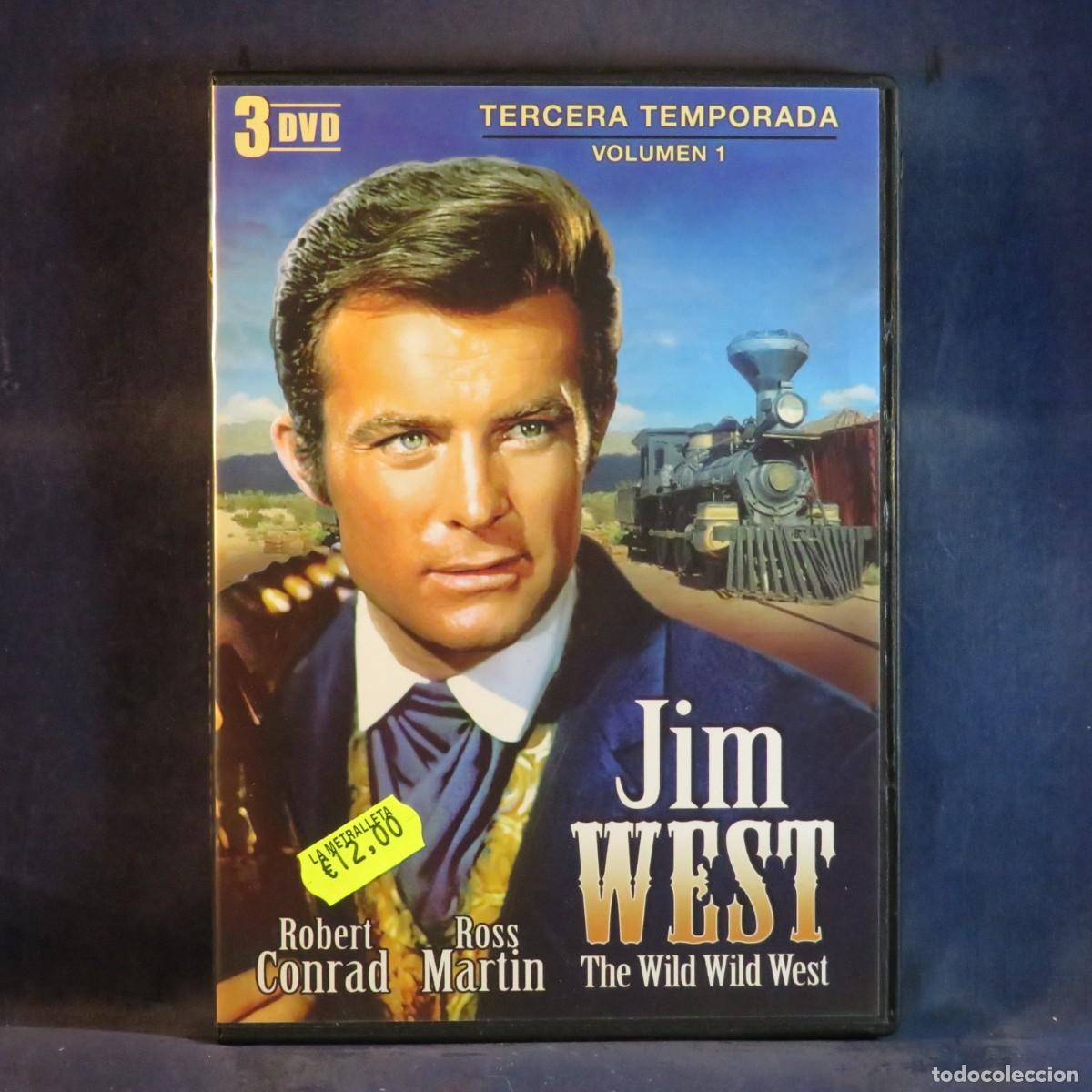 Series de TV: JIM WEST: THE WILD WILD WEST (TEMPORADA 3 - VOLUMEN 1) - 3 DVD