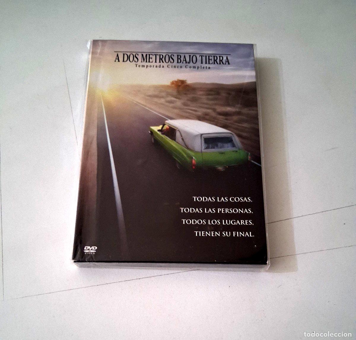 Series de TV: DVD &rdquo;A DOS METROS BAJO TIERRA 5 QUINTA TEMPORADA COMPLETA&rdquo; 5DVD CINCO