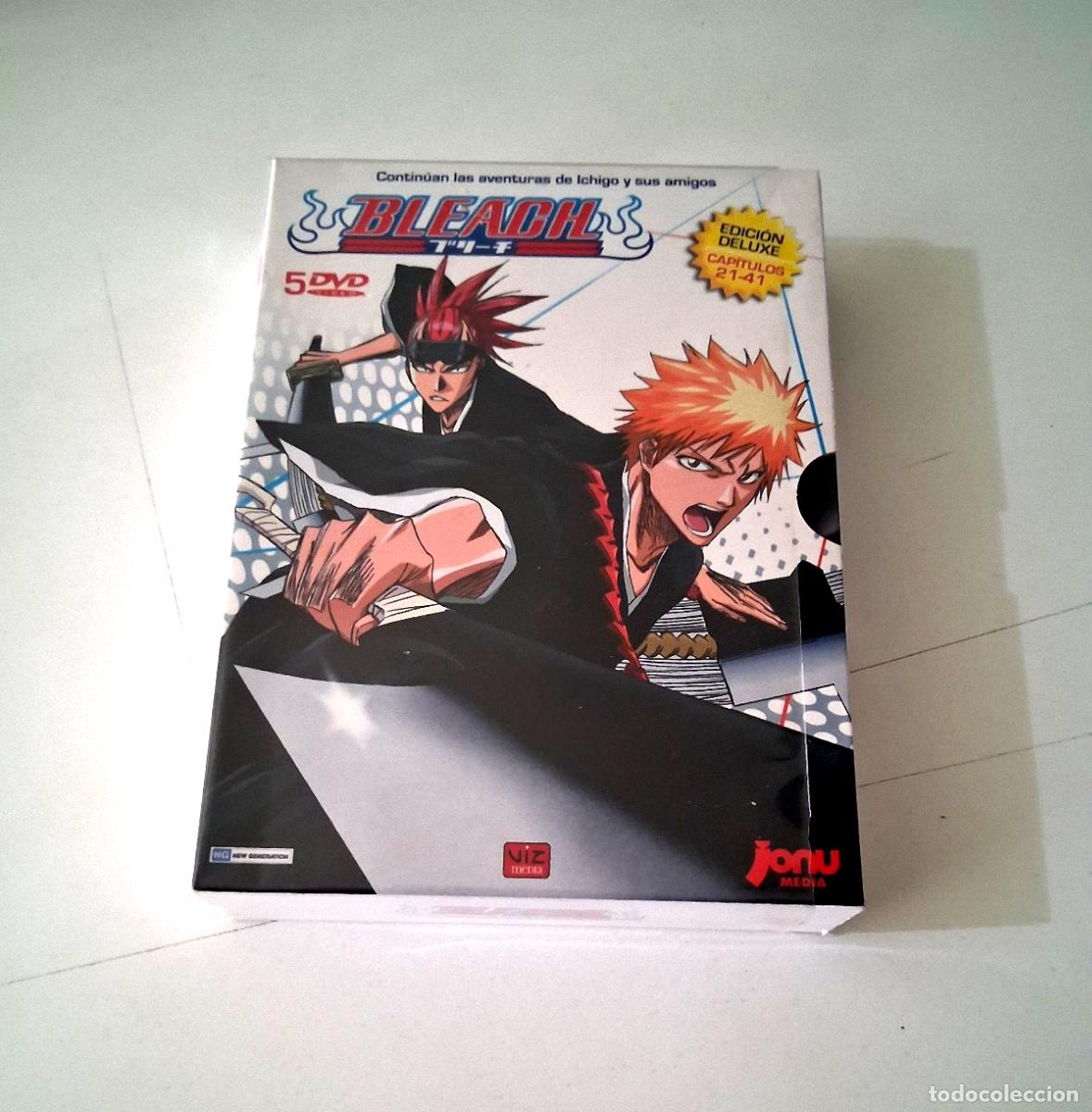 Series de TV: DVD &rdquo;BLEACH 2 SEGUNDA TEMPORADA COMPLETA&rdquo; 5DVD DIGIPACK EDICION DELUXE CAP 21-41