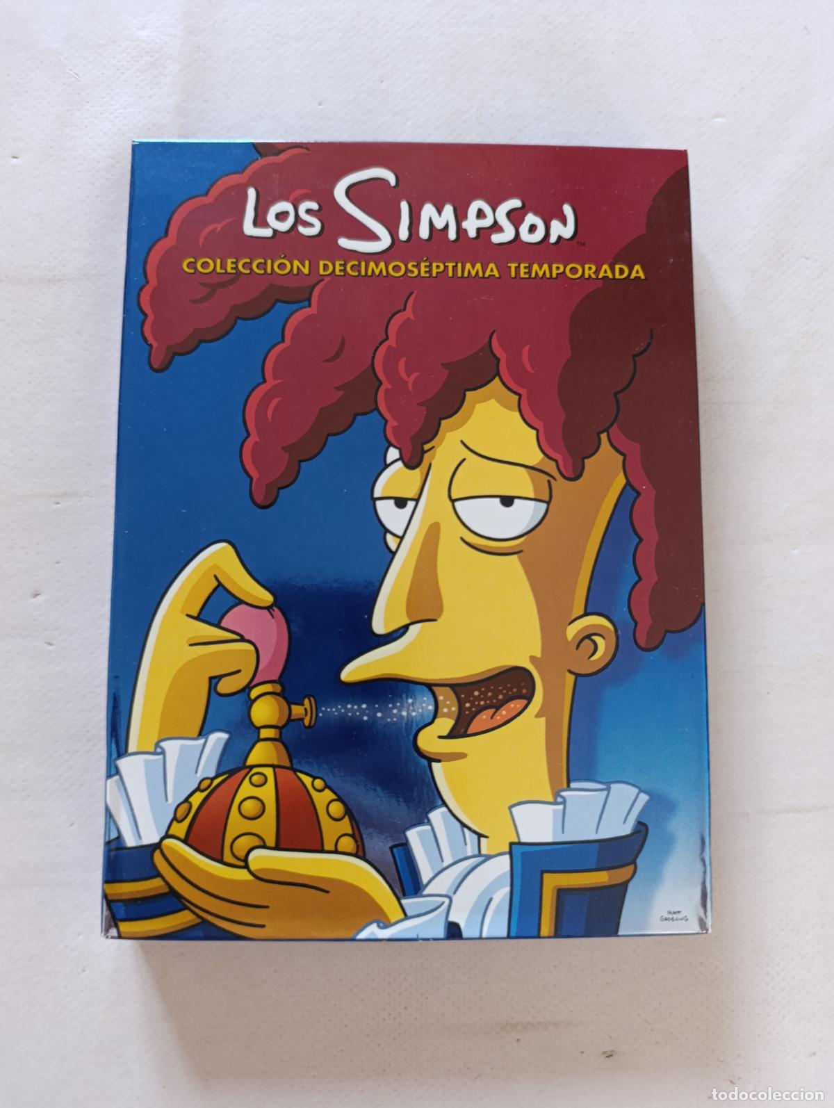 Series de TV: DVD LOS SIMPSON - COLECCION DECIMOSEPTIMA TEMPORADA (17) - 4 DISCOS (232)