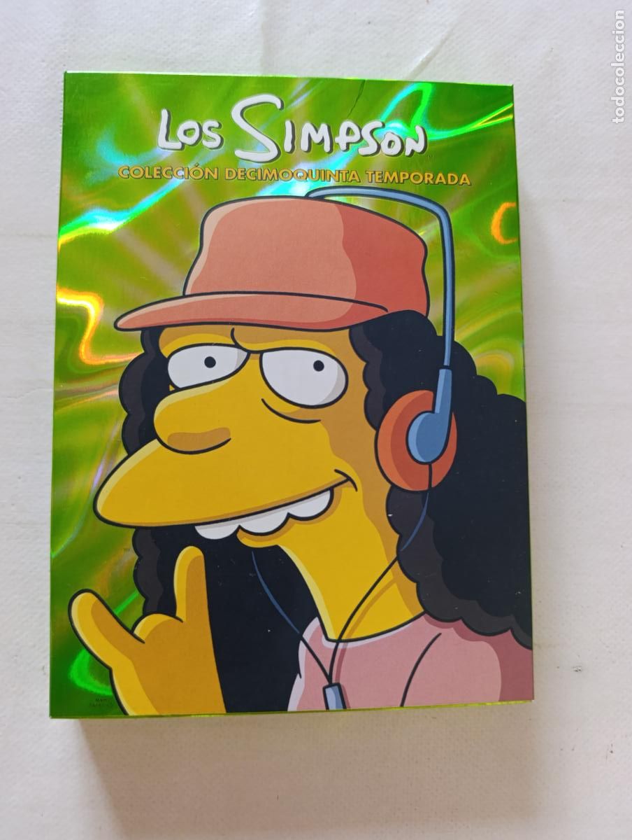 Series de TV: DVD LOS SIMPSON - COLECCION DECIMOQUINTA TEMPORADA (15) - 4 DISCOS (350)