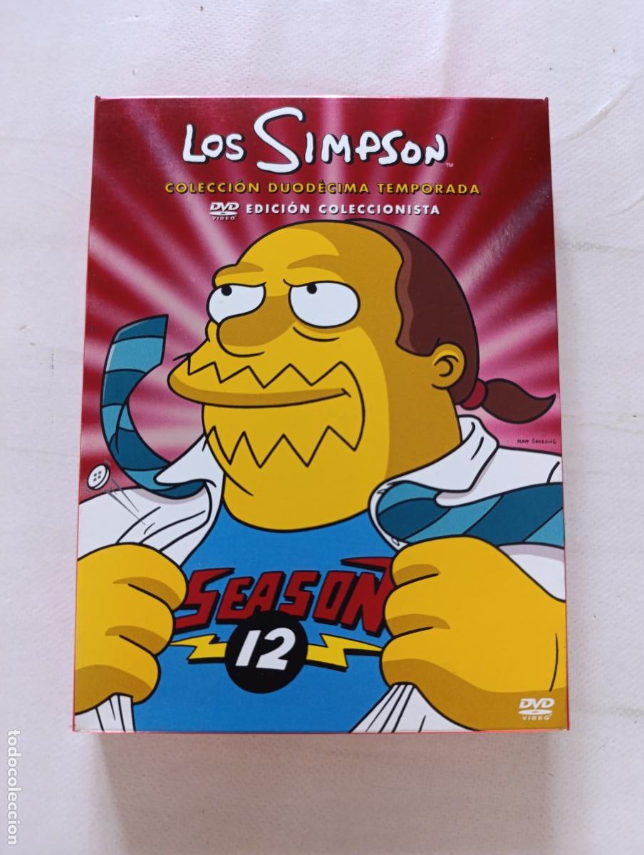 Series de TV: DVD LOS SIMPSON - COLECCION DUODECIMA TEMPORADA (12) - EDICION COLECCIONISTA - 4 DISCOS (351)