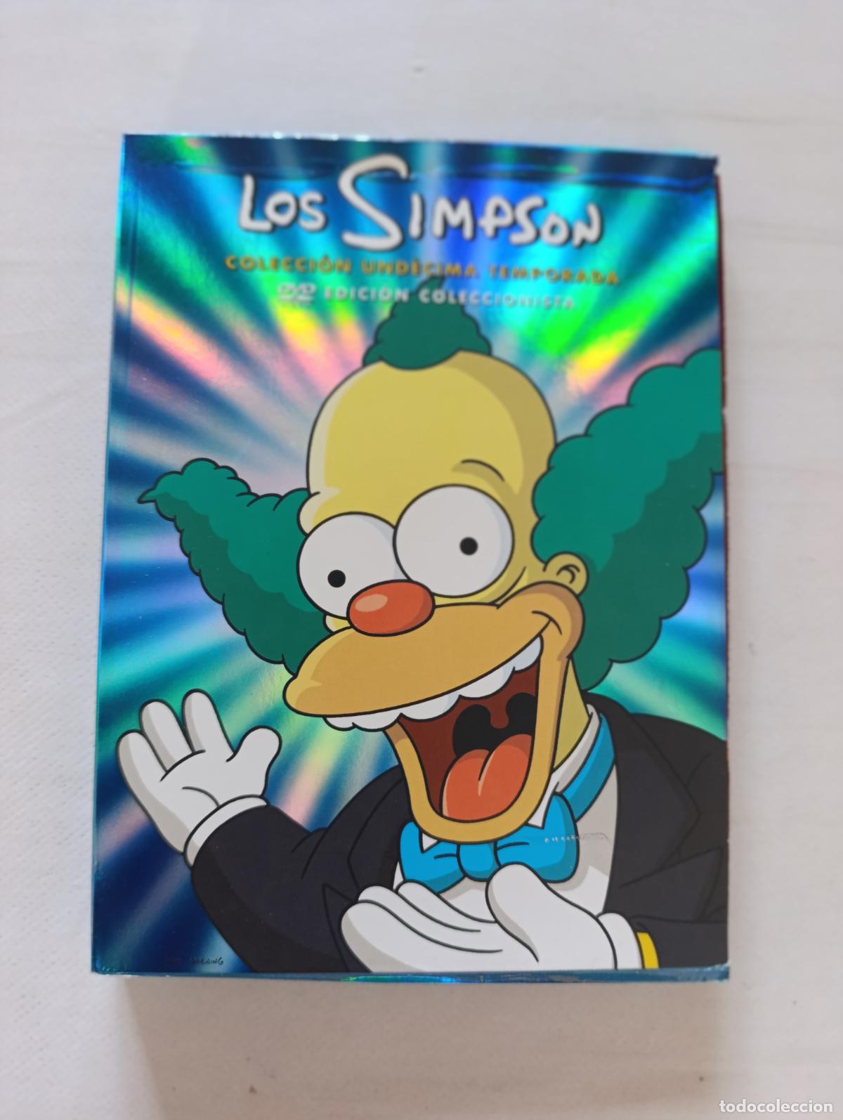 Series de TV: DVD LOS SIMPSON - COLECCION UNDECIMA TEMPORADA (11) - EDICION COLECCIONISTA - 4 DISCOS (351)