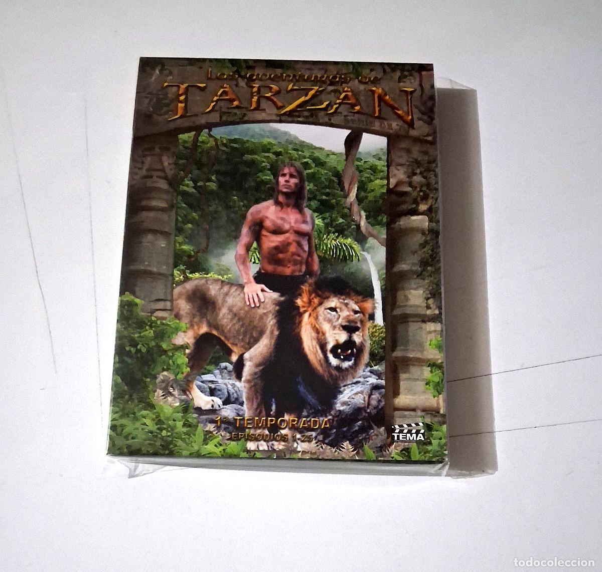Series de TV: DVD &rdquo;LAS AVENTURAS DE TARZAN 1 PRIMERA TEMPORADA COMPLETA&rdquo; DIGIPACK CAP 1 AL 25