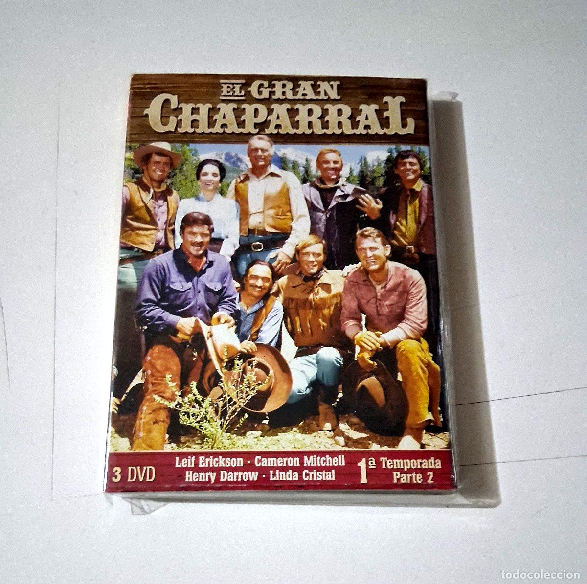 Series de TV: DVD &rdquo;EL GRAN CHAPARRAL 1 PRIMERA TEMPORADA PARTE 2&rdquo; 3DVD LEIF ERICKSON CAMERON M