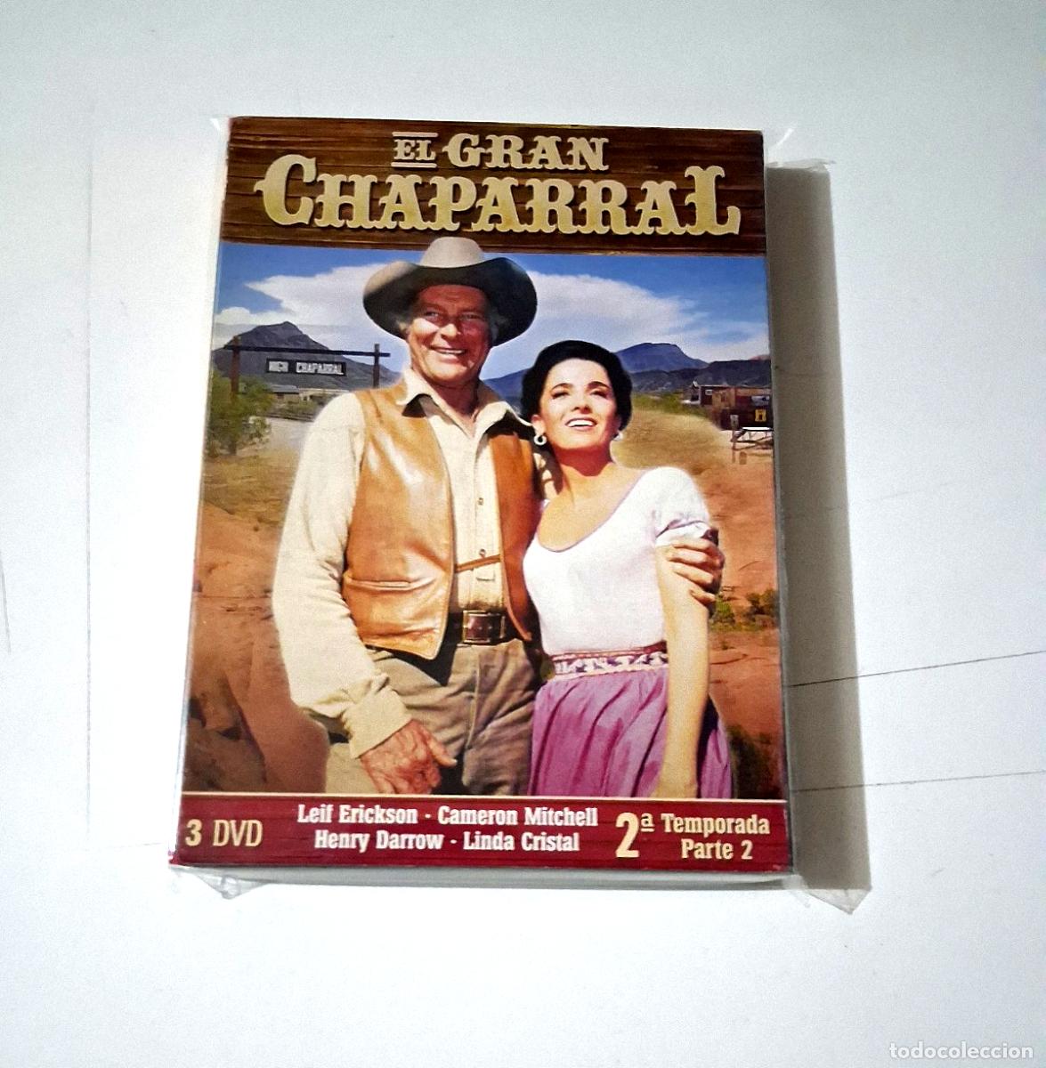 Series de TV: DVD &rdquo;EL GRAN CHAPARRAL 2 SEGUNDA TEMPORADA PARTE 2&rdquo; 3DVD LEIF ERICKSON CAMERON M