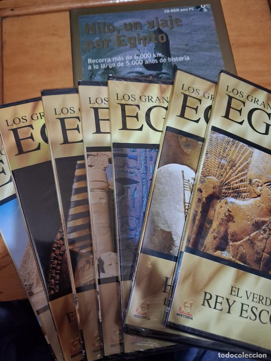 Series de TV: Los grandes secretos de Egipto 7 DVD precintados + regalo