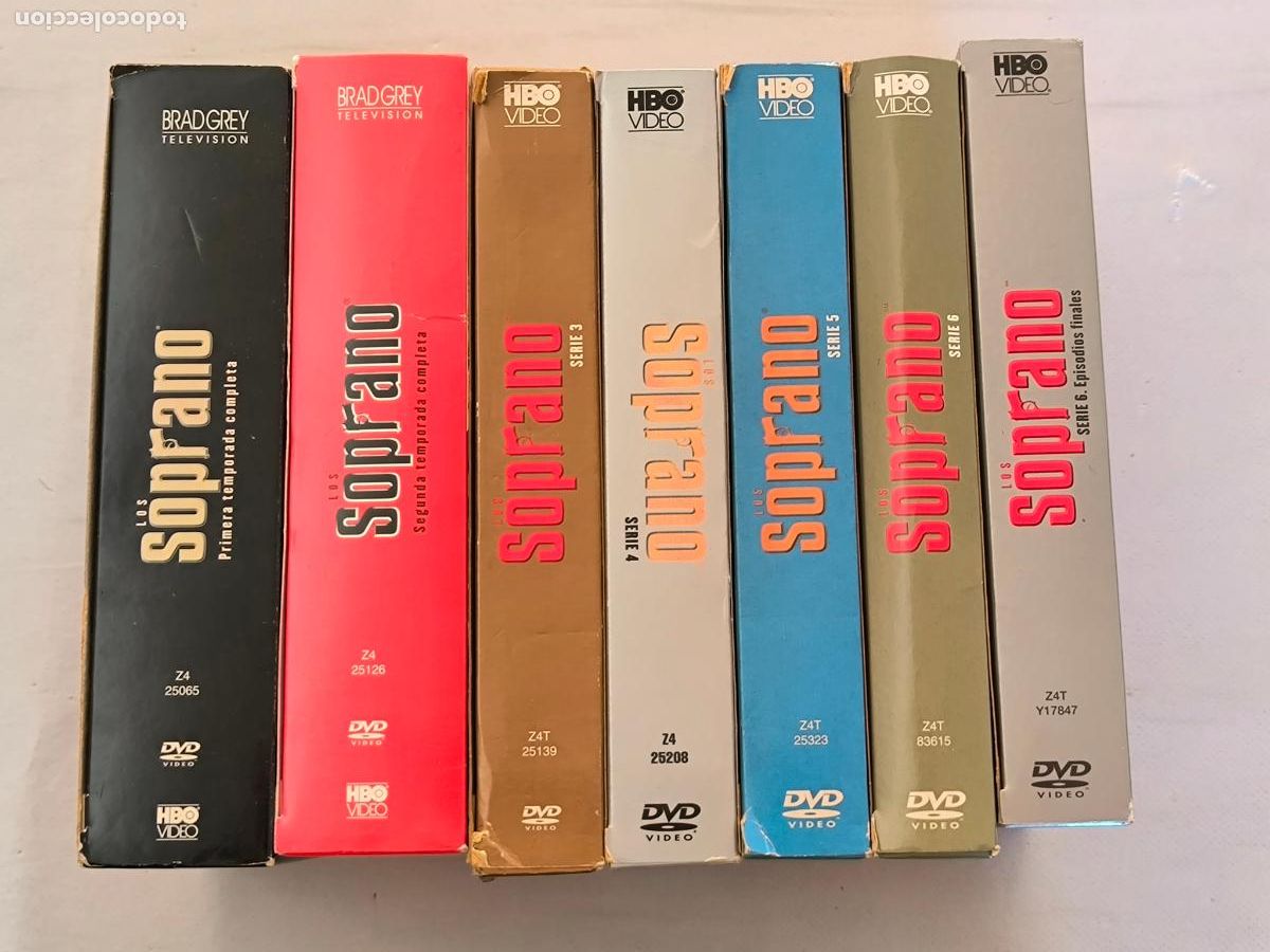 Series de TV: DVD LOS SOPRANO - LA SERIE COMPLETA - TEMPORADA 1 A 6 + EPISODIOS FINALES (136)