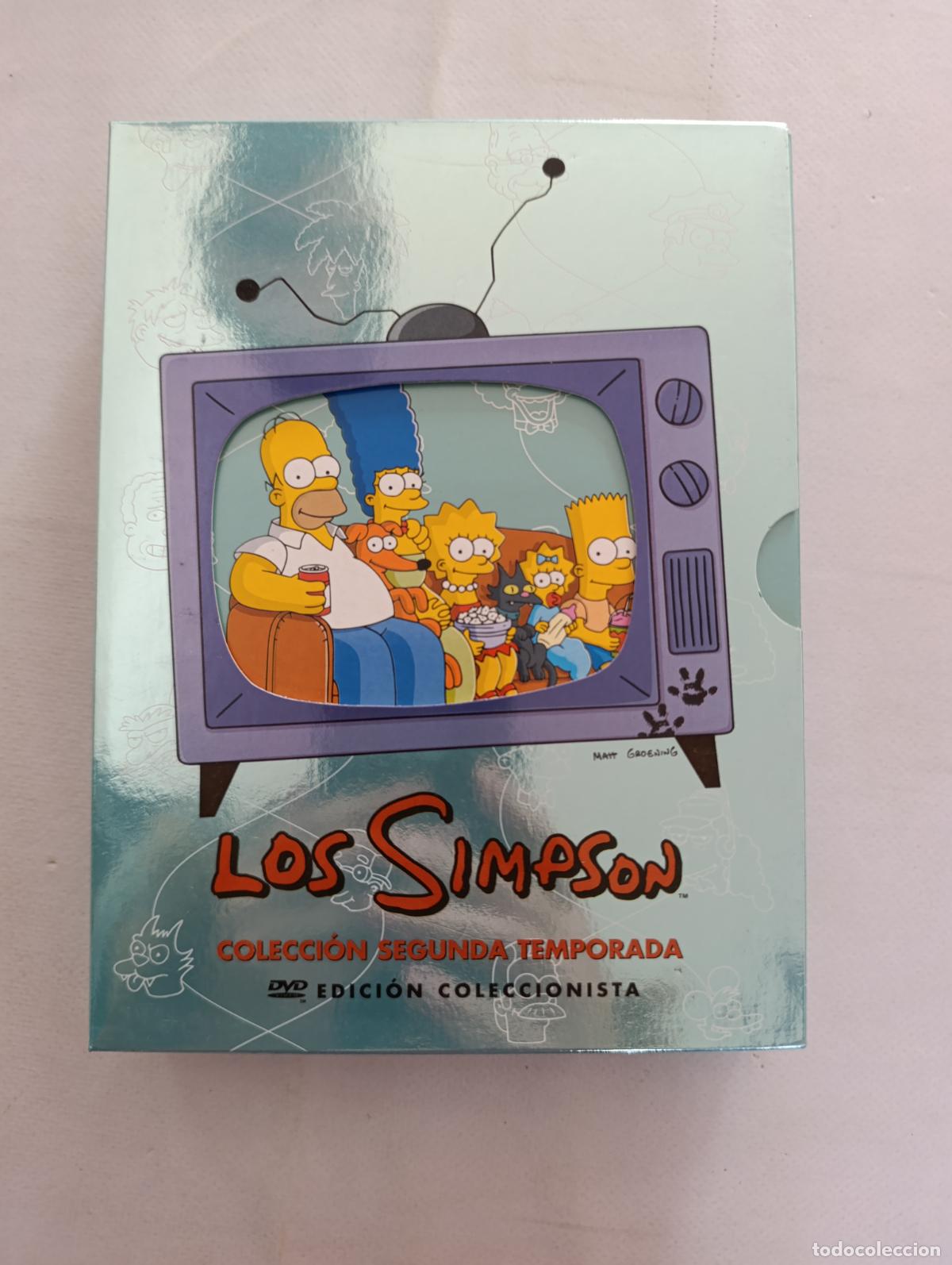 Series de TV: DVD LOS SIMPSON - COLECCION SEGUNDA TEMPORADA (2) - EDICION COLECCIONISTA - 4 DISCOS (352w)