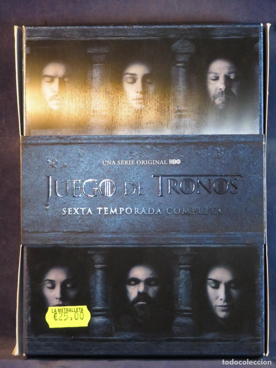 Series de TV: JUEGO DE TRONOS - SEXTA TEMPORADA COMPLETA (TEMPORADA 6) - 5 DVD