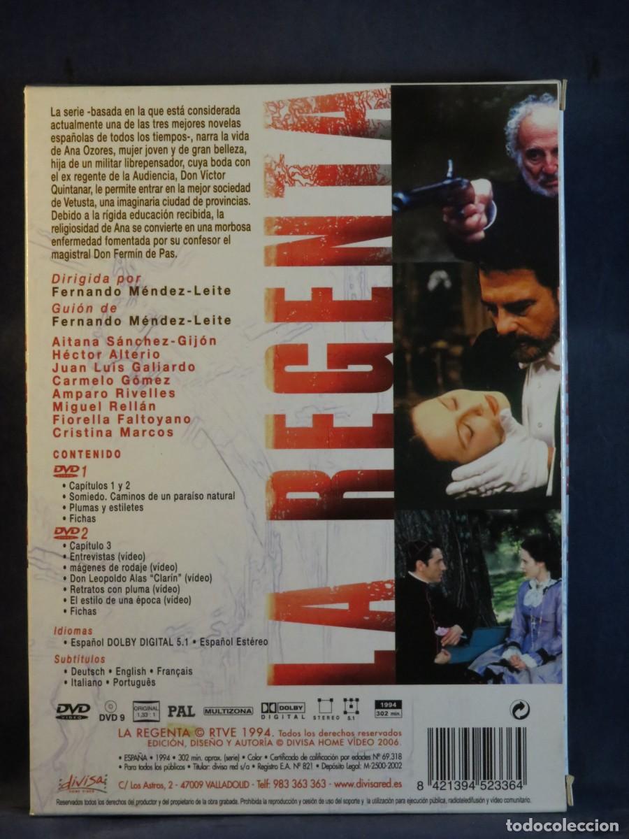 Series de TV: LA REGENTA - 2 DVD - - Foto 2