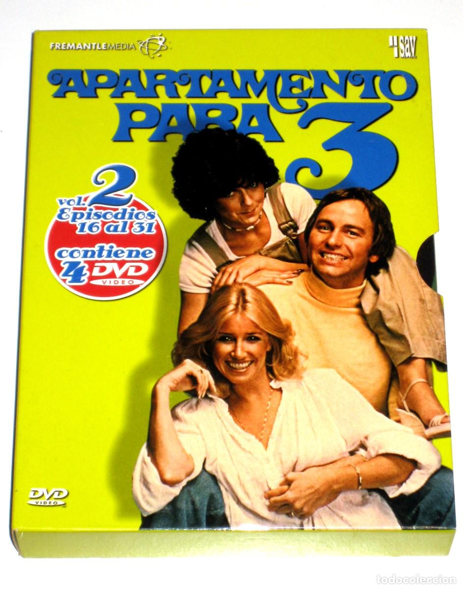 Series de TV: Apartamento para 3 (Tres) Vol. 2 - John Ritter Joyce DeWitt Suzanne Somers DVD DESCATALOGADA