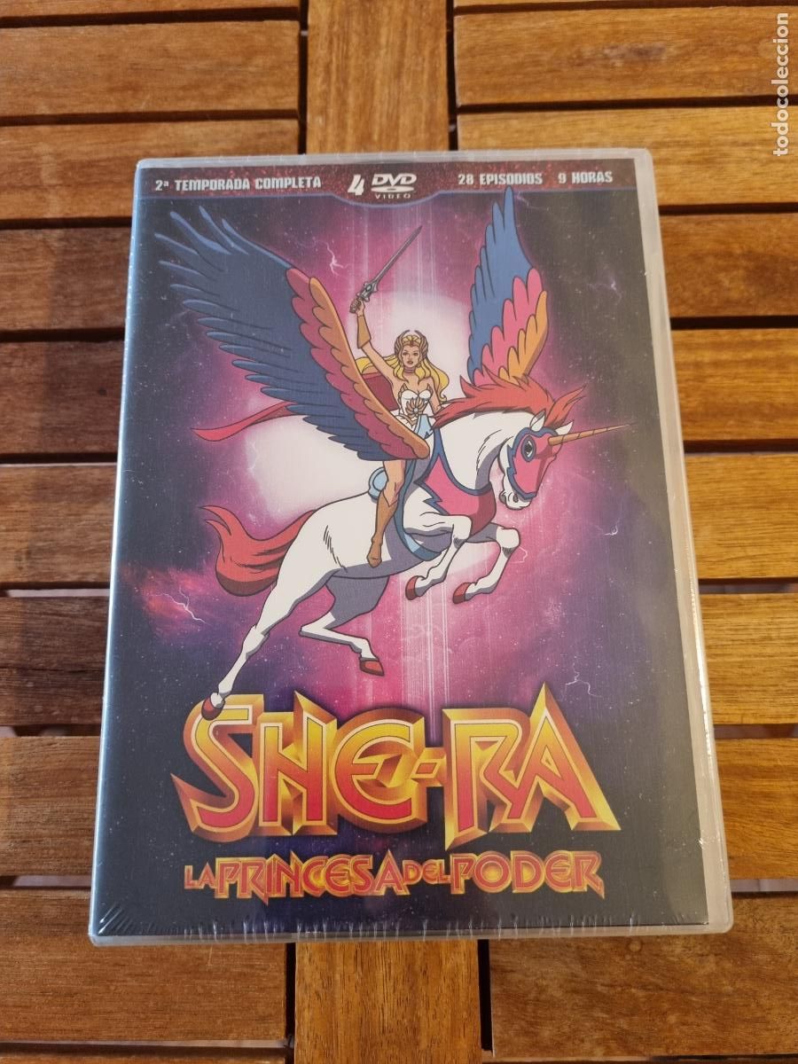 Series de TV: She-Ra - La Princesa del Poder - 2&ordf; temporada - 28 episodios - 9 horas - 4 DVD - DVD nuevo
