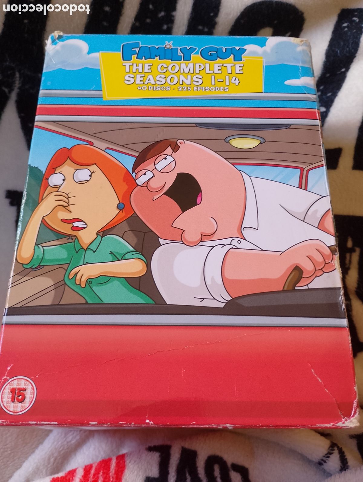 Series de TV: Padre de Familia Temporada 1-14 INGL&Eacute;S Padre de Familia Serie Padre de Familia DVD