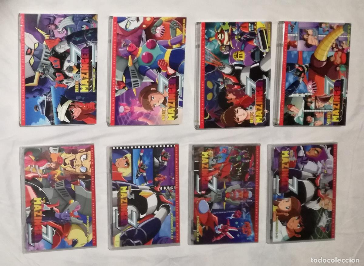 Series de TV: DVD Mazinger Z: 24 DVDs, 92 episodios, SERIE COMPLETA; DVDs originales