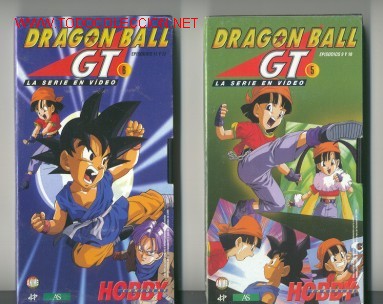 VHS, DeAgostini num 4: Dragon Ball Gt, Deluxe Collection. Episodios 16 al  20 - La vera identita di Gil