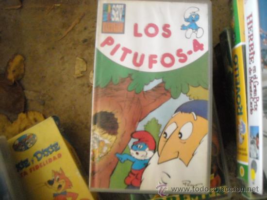 Series de TV: LOS PITUFOS 4 vhs vhs vhs - Foto 1