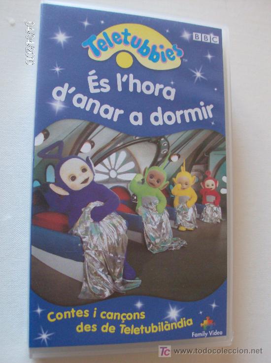 Series de TV: PELICULA VHS TELETUBBIES &rdquo;ES LHORA DANAR A DORMIR&rdquo; - Foto 1