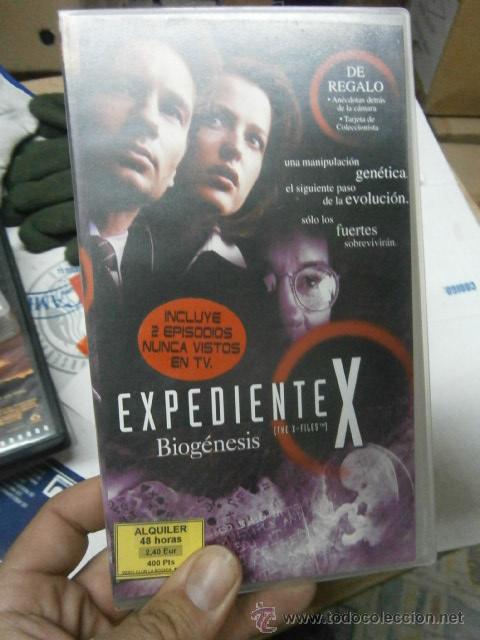 Series de TV: EXPENDIENTE X-VHS.COMPRA MINIMA 10&euro;EU - Foto 1
