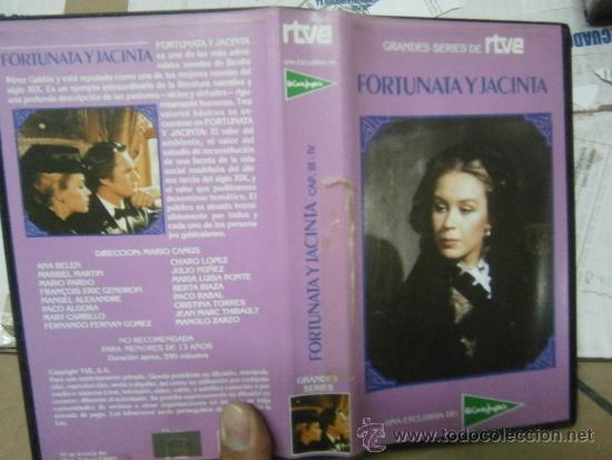 Series de TV: FORTUNATA Y GACINTA / CAP. III -IV (VHS) - Foto 1