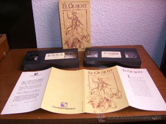 Series de TV: VIDEO - EL QUIJOTE - RTVE - EDICION BANCO HISPANO - 1992 - Foto 1