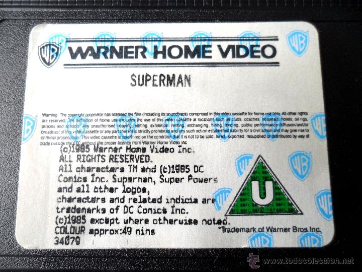Series de TV: SUPERMAN . SUPER POWERS COLLECTION . VHS . EN INGL&Eacute;S . 1985 - Foto 4