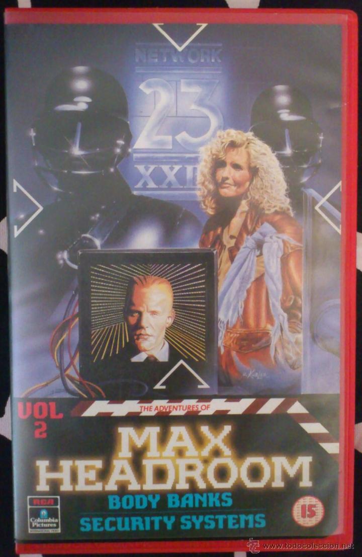 Series de TV: Max Headroom Vol 2 VHS - Foto 1