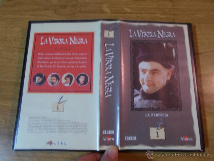 Series de TV: LA VIBORA NEGRA LA PROFECIA VHS - Foto 1