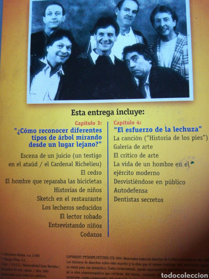 Series de TV: MONTY PYTHONS FLYING CIRCUS. VHS - Foto 2