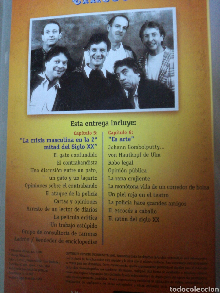 Series de TV: MONTY PYTHON FLYING CIRCUS. VHS. - Foto 2