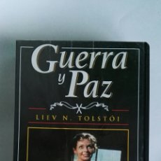 Series de TV: GUERRA Y PAZ N° 9 LIEV N. TOLSTOI ANTHONY HOPKINS 1998 VHS. Lote 116072943