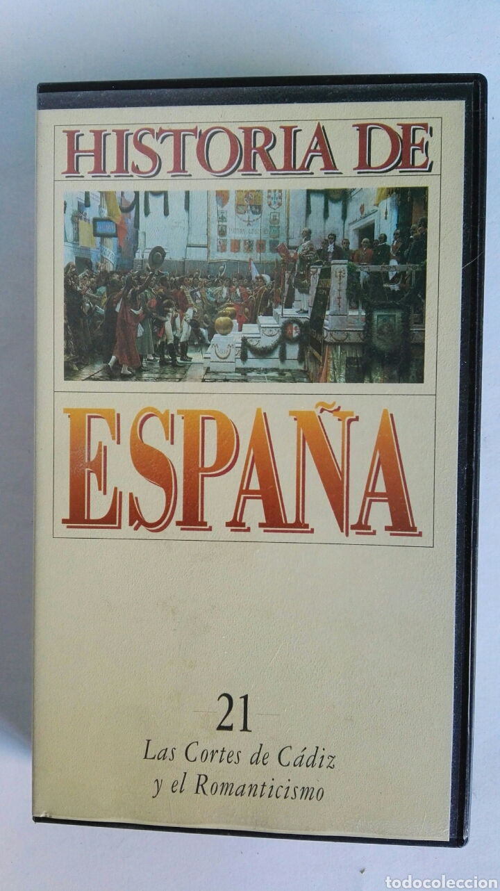 Series de TV: Historia de España n° 21 Las cortes de Cádiz y el romanticismo VHS - Foto 1 - 118398588