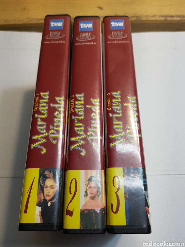 Series de TV: VHS original *Proceso a Mariana Pineda* - Foto 2