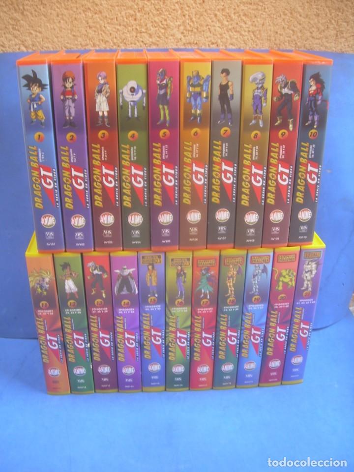 Series de TV: VHS DRAGON BALL GT. COLECCI&Oacute;N COMPLETA 21 CINTAS V&Iacute;DEO. ANIME MANGA. EPISODIOS 1 A 64