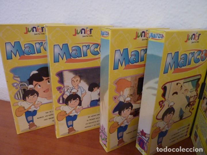 Series de TV: SERIE COMPLETA MARCO VHS - Foto 2