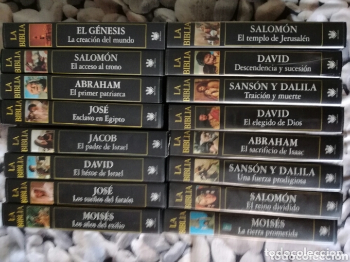 Series de TV: LA BIBLIA. 16 VHS. - Foto 1