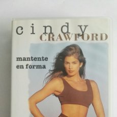 Series de TV: CINDY CROWFORD MANTENTE EN FORMA VHS. Lote 174997480