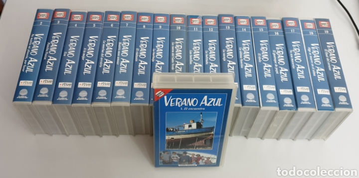 Series de TV: VERANO AZUL COLECCION COMPLETA EN 19 VHS - Foto 1
