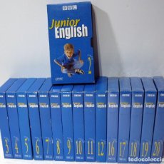 Series de TV: VHS JUNIOR ENGLISH BBC. 16 VÍDEOS.. Lote 211856667