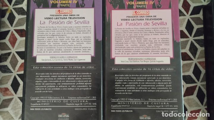 Series de TV: Colecci&oacute;n 16 VHS Pasi&oacute;n de Sevilla - Foto 14