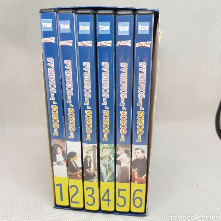 Series de TV: Los gozos y las sombras - vhs - completa - tdk542 - Foto 2